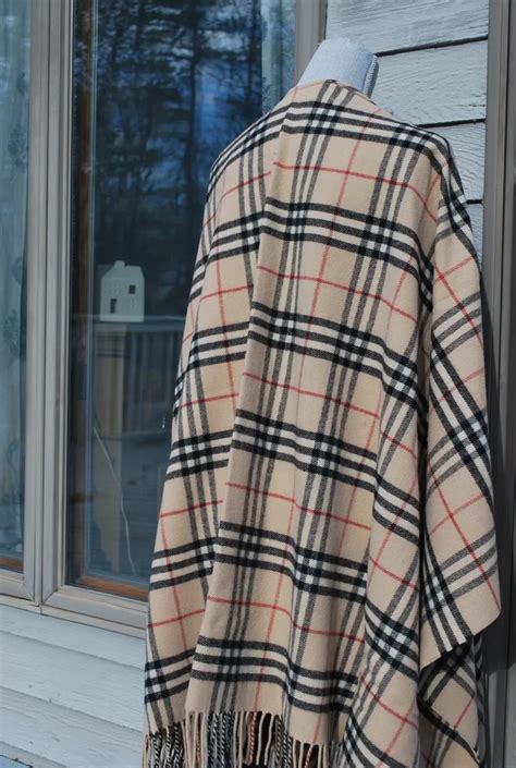 poncho burberry fake|how to authentic Burberry poncho.